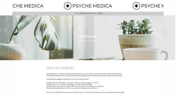 Psyche Medica Dr Björn Roslund, Malmö