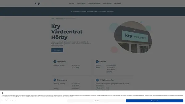 Kry Vårdcentral Hörby