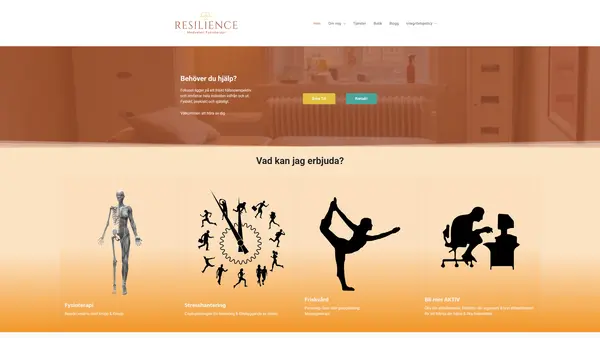 Resilience Medveten Fysioterapi Nora Ghanem Malmö