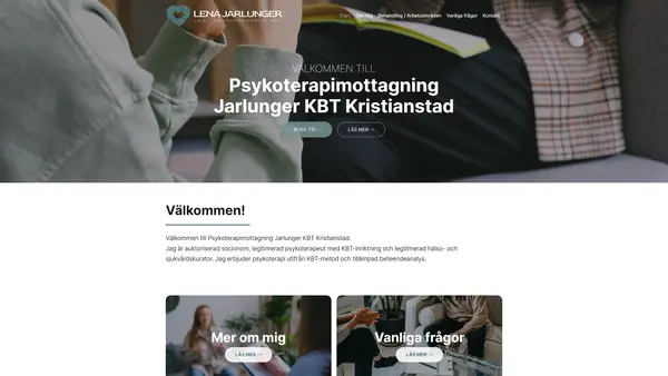Psykoterapimottagning Jarlunger KBT Kristianstad