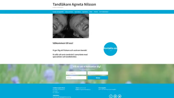 Tandläkare Agneta Nilsson, Malmö