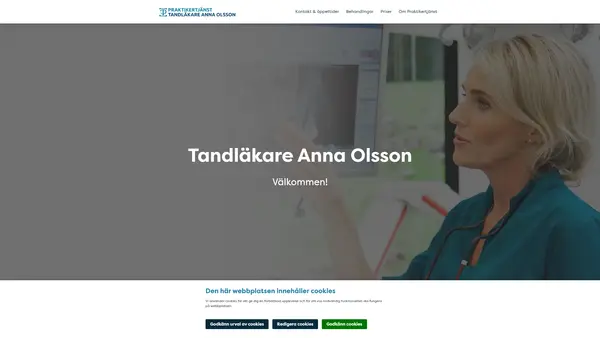 Tandläkare Anna Olsson, Åstorp