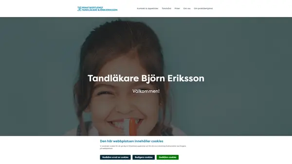Tandläkare Björn Eriksson, Norrmalm