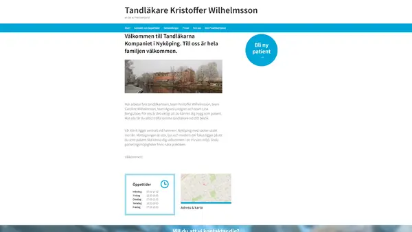 Tandläkarna Kompaniet Kristoffer Wilhelmsson, Nyköping