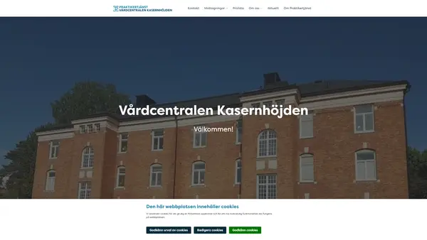 Barnmorskemottagningen Kasernhöjden logo