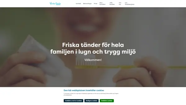 Friska Tänder Tandläkare Frida Norman, Söderköping