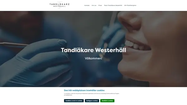 Tandläkare Westerhäll logo