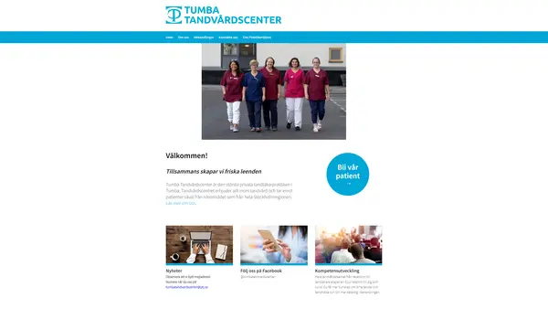 Tumba Tandvårdscenter Tandläkare Therese Krantz, Tumba