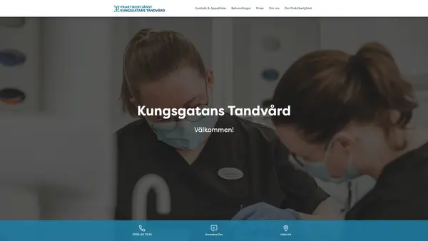 Kungsgatans tandvård Tandläkare Beatrice Dalman logo