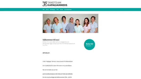 Tand Team Giagkoulis Kapagiannidis, Vänersborg