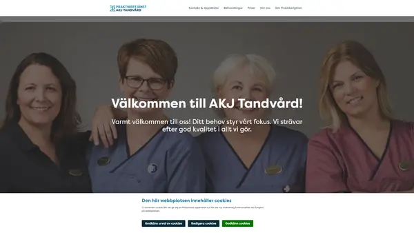 AKJ Tandvård logo