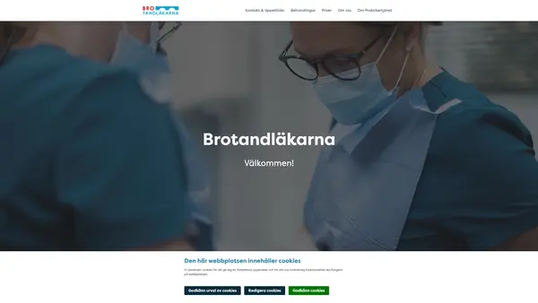 Brotandläkarna Tandläkare Per Svärling logo