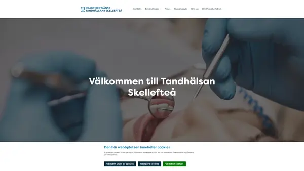 Tandhälsan Skellefteå logo