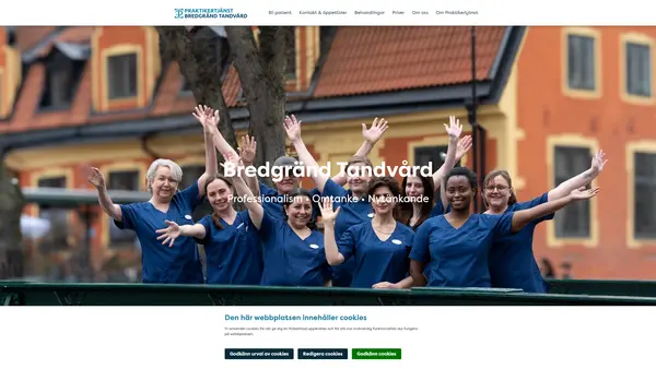 Praktikertjänst Bredgränd Tandvård., Uppsala