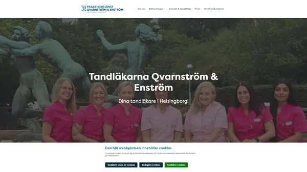 Tandläkarna Qvarnström och Enström, Helsingborg