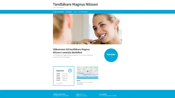 Tandläkare Magnus Nilsson, Skellefteå
