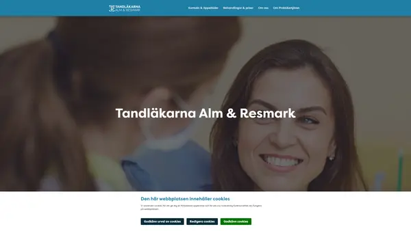 Tandläkare Lina Resmark, Ronneby