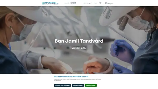 Ban Jamil Tandvård, Stockholm