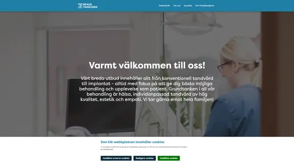 Brage Tandvård Tandläkare Viktoria Semenova, Hässleholm