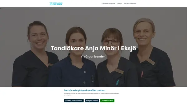 Tandläkare Anja Minör, Eksjö