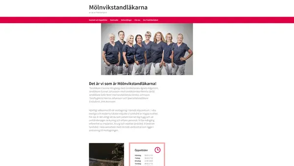Mölnvikstandläkarna., Gustavsberg