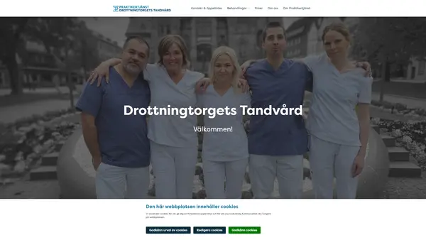 Drottningtorgets Tandvård Tandläkare Shwan Jaafar logo