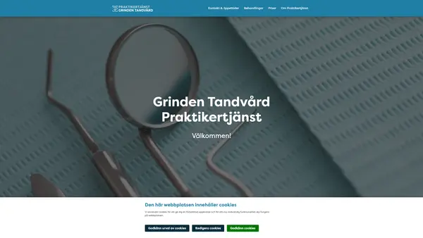 Grinden Tandvård Ruaa Amin logo