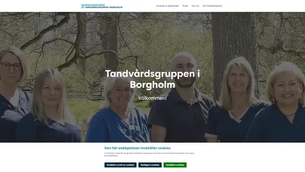 Tandvårdsgruppen i Borgholm Team Tomor Gashi, Borgholm