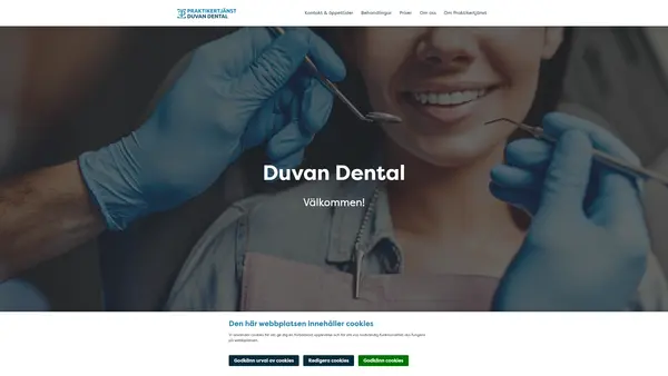Duvan Dental Tandläkare Ali Abdulla, Uppsala