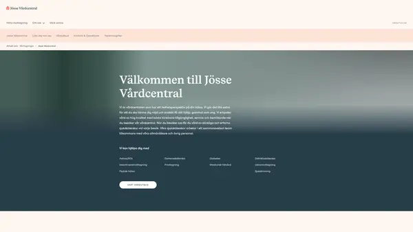Jösse vårdcentral Arvika