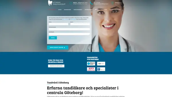 Göteborg Tandläkargrupp, Centrala Göteborg