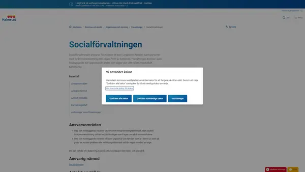 Boende och korttid, Halmstad