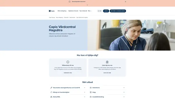 Capio Vårdcentral Hagsätra