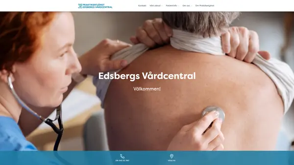 Barnavårdscentral Edsbergs vårdcentral, Edsbergs vårdcentral