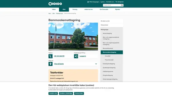 Norrtälje barnmorskemottagning, Tiohundra
