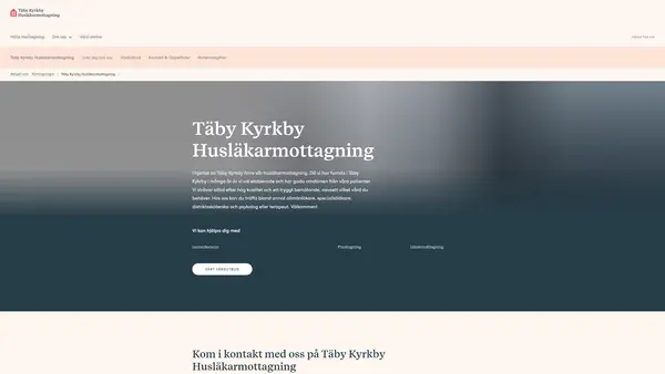 Täby Kyrkby Husläkarmottagning