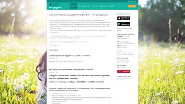 Doktor.se Rimbo-Edsbro Vårdcentral, Rimbo