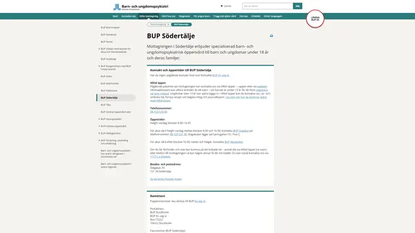 BUP Södertälje