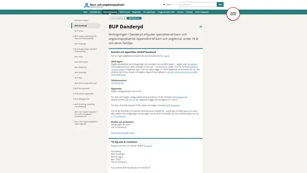 BUP Danderyd
