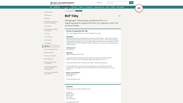 BUP Täby