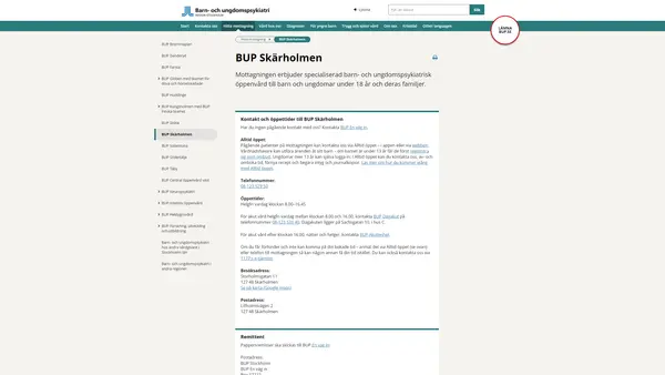 BUP Skärholmen