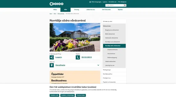 Norrtälje södra vårdcentral, Tiohundra
