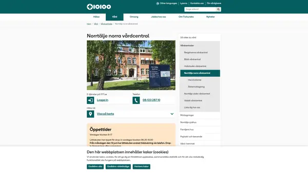 Norrtälje norra vårdcentral, Tiohundra