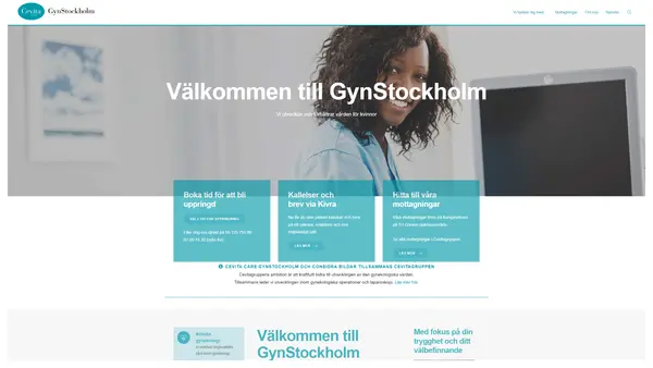 Meliva Gyn och operation Vårdvägen
