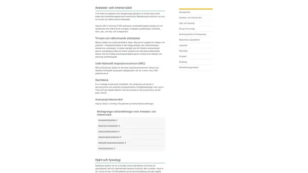 Anestesi- och Intensivvårdskliniken, Danderyds sjukhus