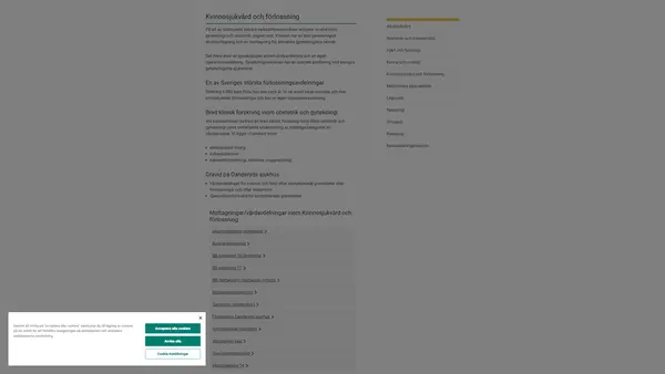 Kvinnosjukvård och förlossning, Danderyds sjukhus
