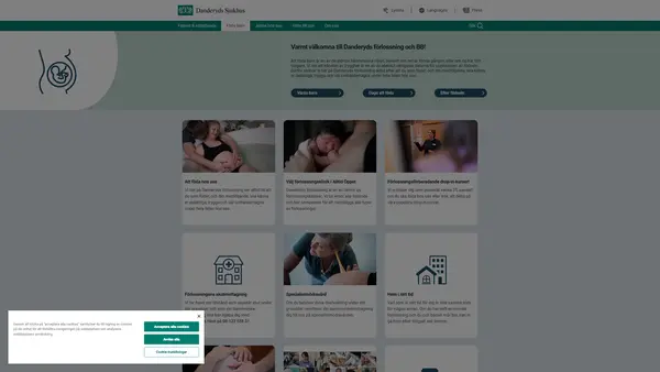 Förlossningsavdelning, Danderyds sjukhus