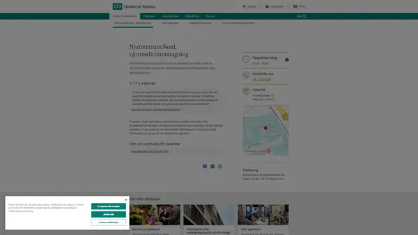 Njurmedicinmottagning, Njurcentrum Nord, Danderyds sjukhus
