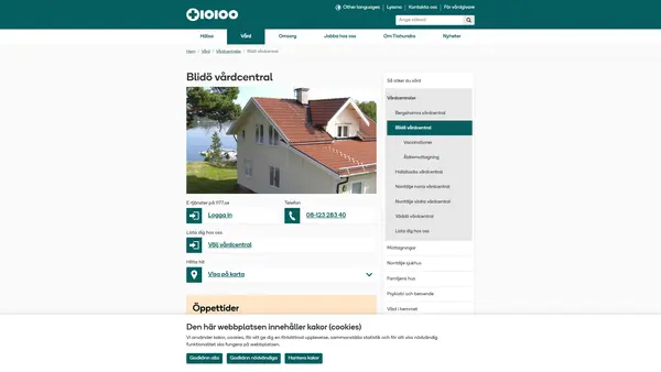 Blidö närmottagning, Tiohundra