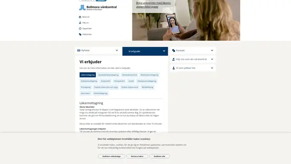 Kurator, Bollmora vårdcentral